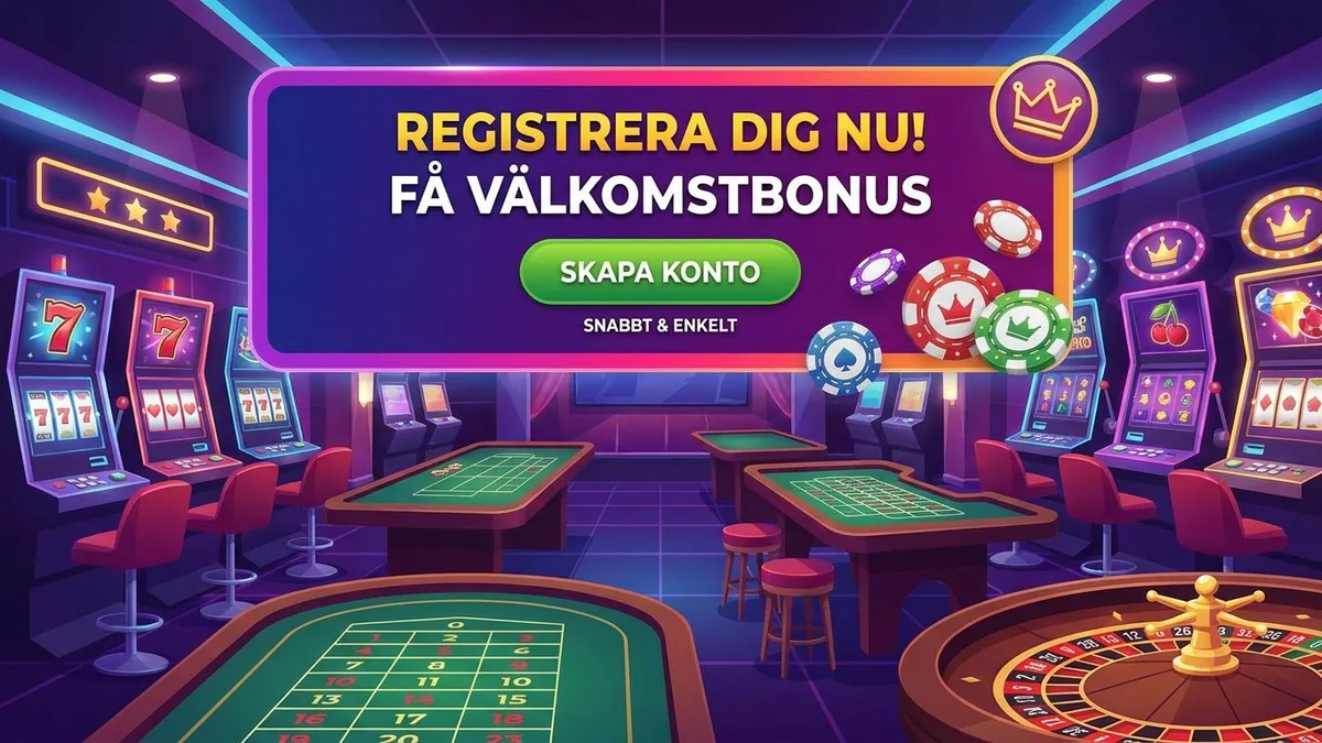 Registrera dig med bonus